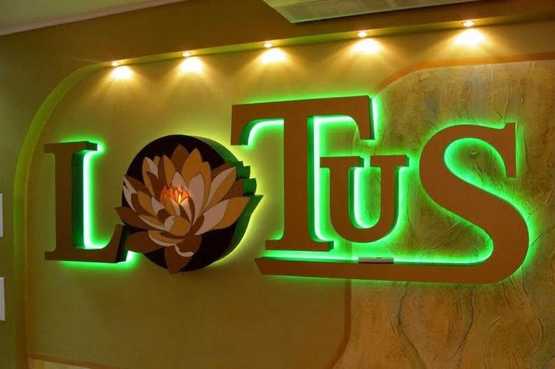 LOTUS Reception Sign